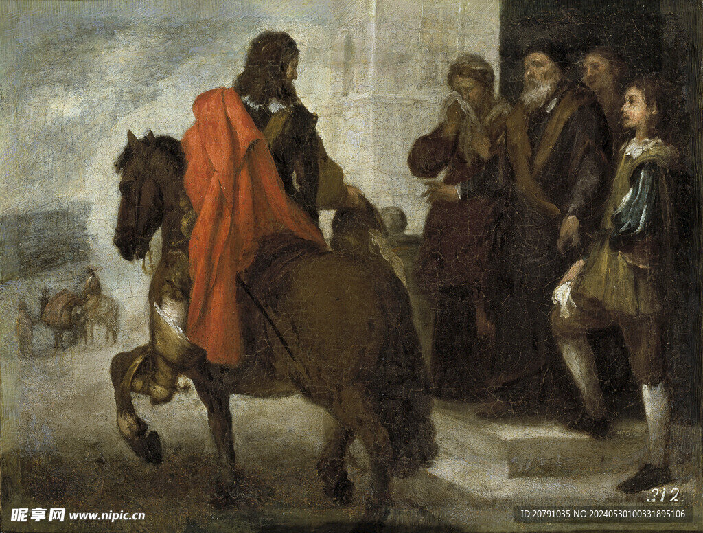 牟利罗 murillo 油画 