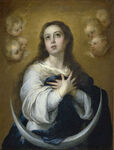 牟利罗 murillo 油画 