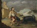 牟利罗 murillo 油画 