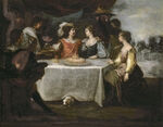 牟利罗 murillo 油画 