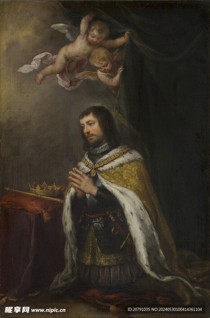 牟利罗 murillo 油画 