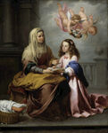 牟利罗 murillo 油画 