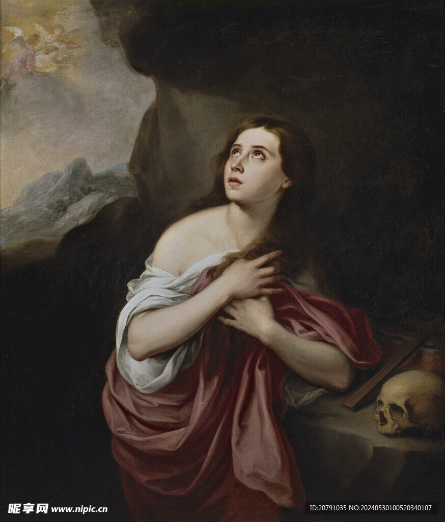 牟利罗 murillo 油画 