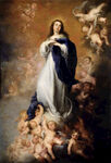 牟利罗 murillo 油画 