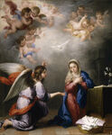 牟利罗 murillo 油画 