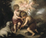 牟利罗 murillo 油画 