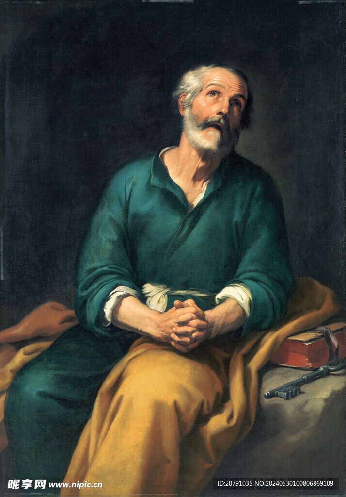 牟利罗 murillo 油画 