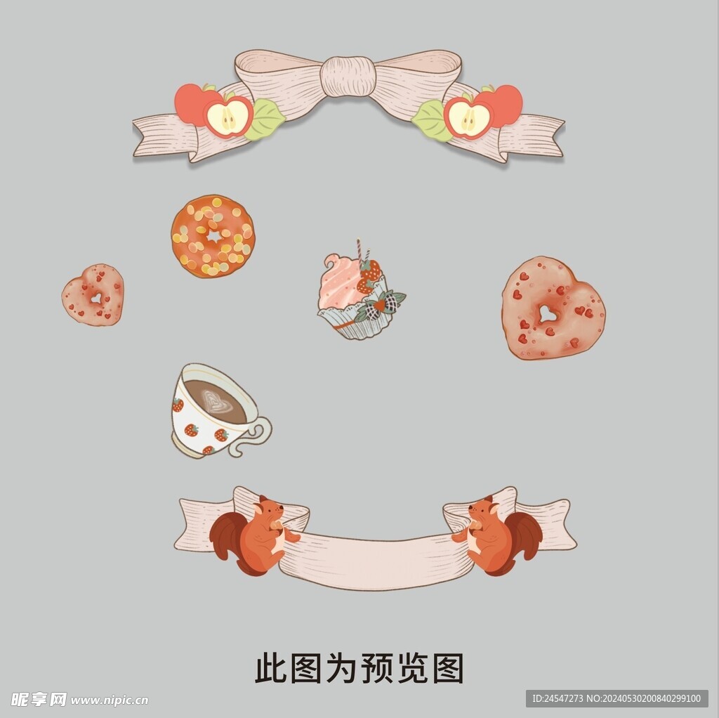 卡通元素