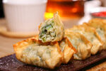 韭菜煎饺 