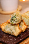 韭菜煎饺 