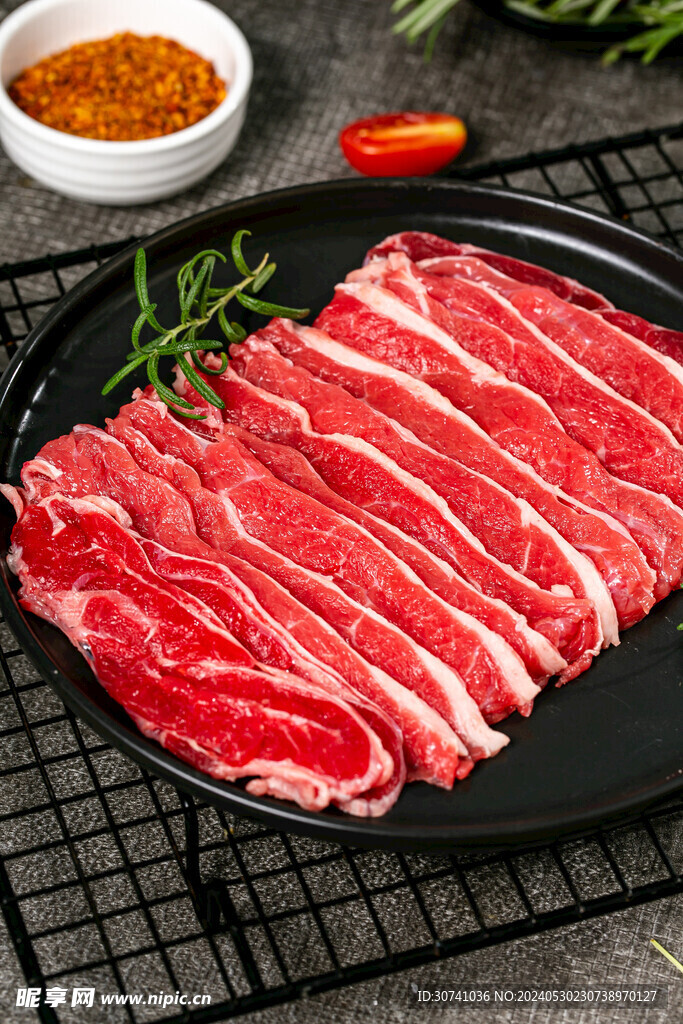 鲜牛腱子肉片