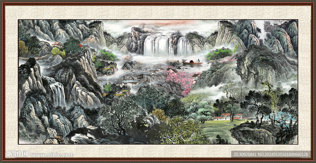 山水风光 