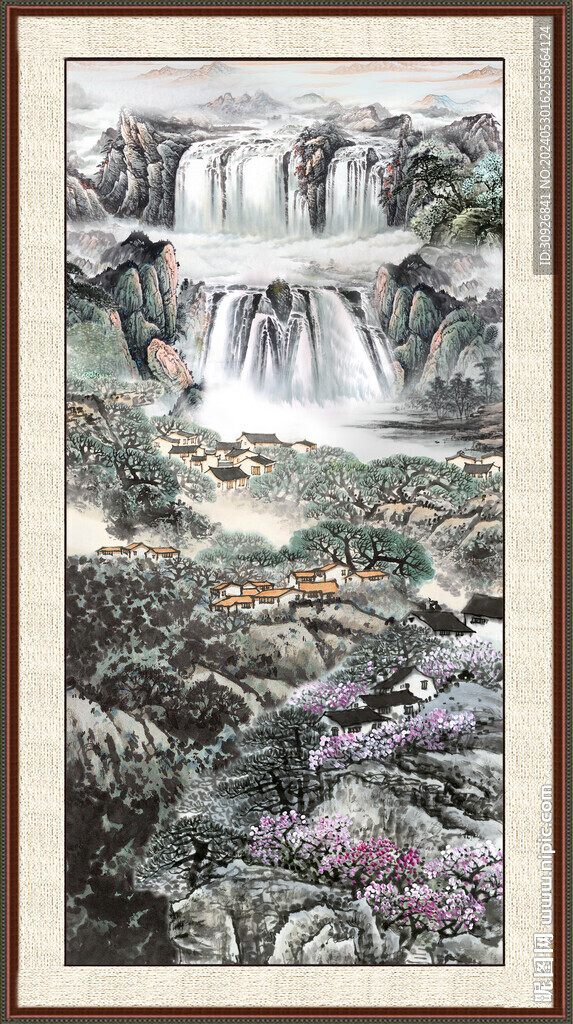 聚宝盆山水