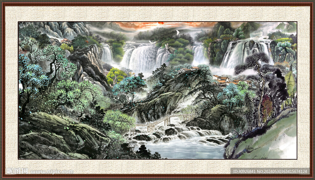 山水风光 