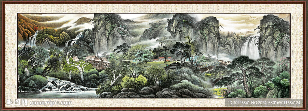 山水风光 