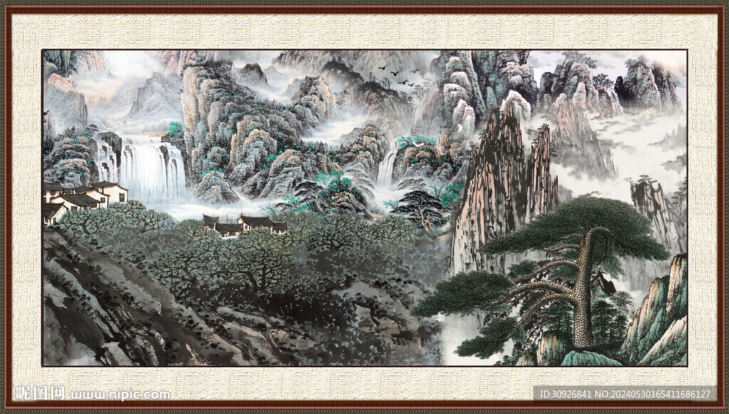 山水风光 