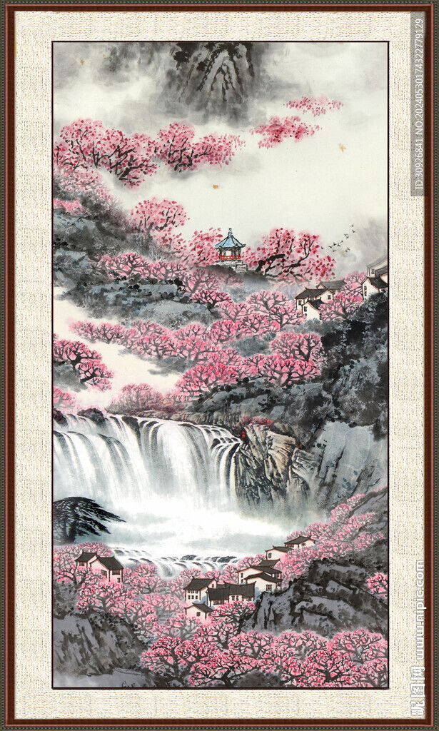 客厅山水画