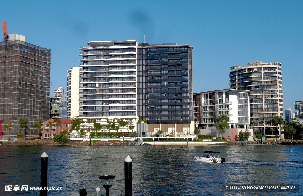 澳大利亚黄金海岸城市风景