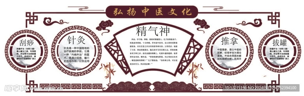 中医文化墙          