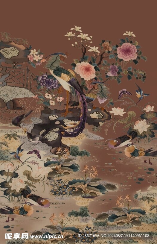 中国复古花