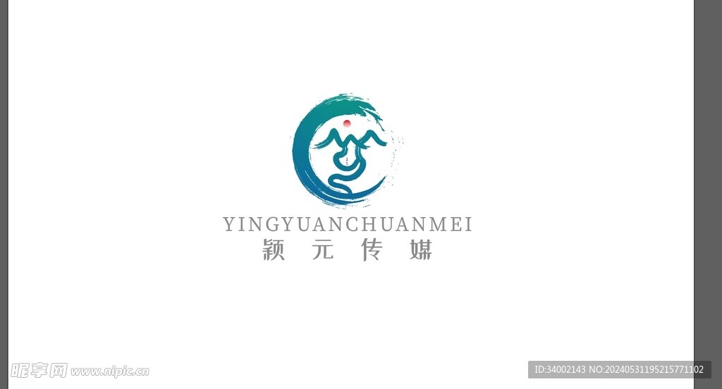 颍元传媒标志