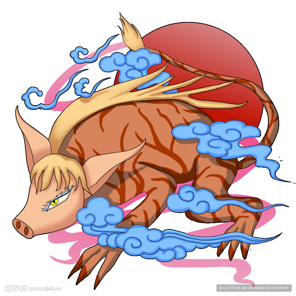 山海经神兽          