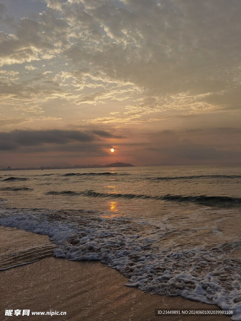 海洋日出