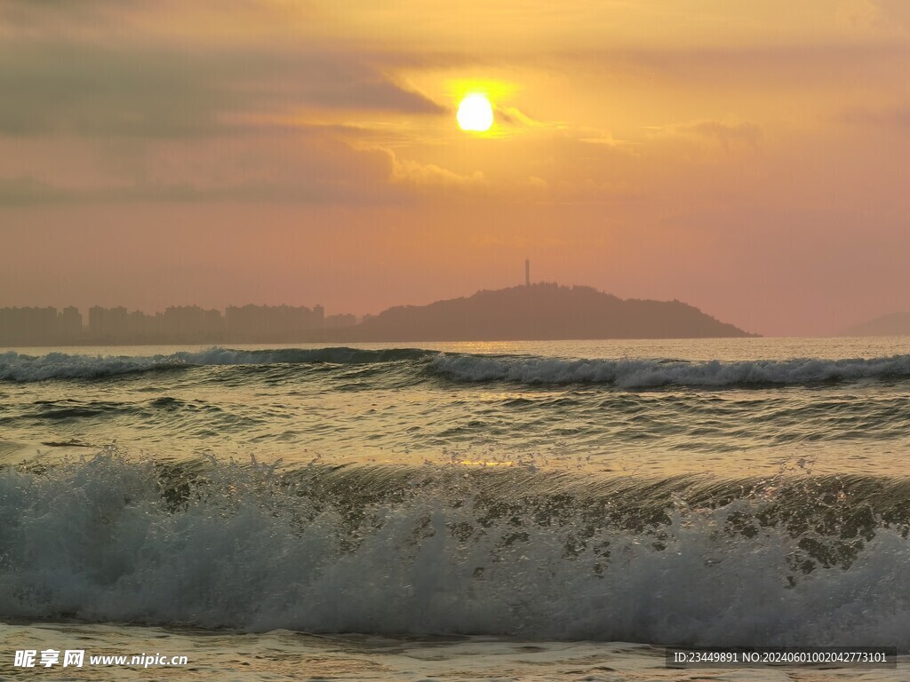 海洋日出