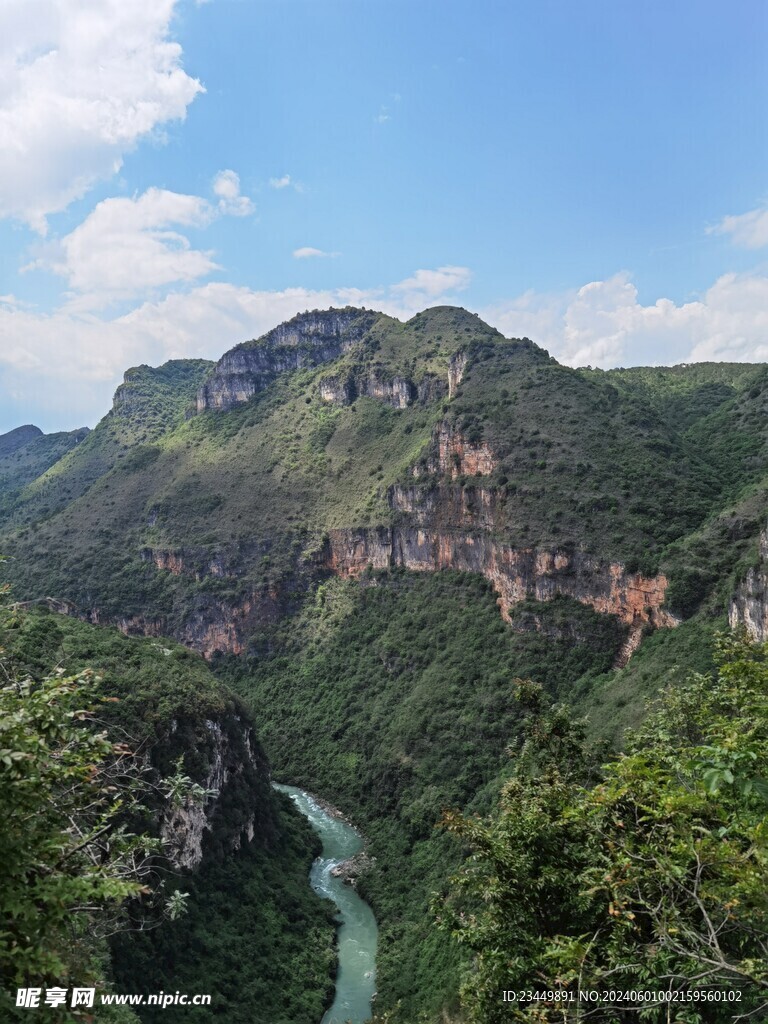 马岭河风景