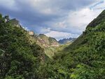 马岭河峡谷山川风景