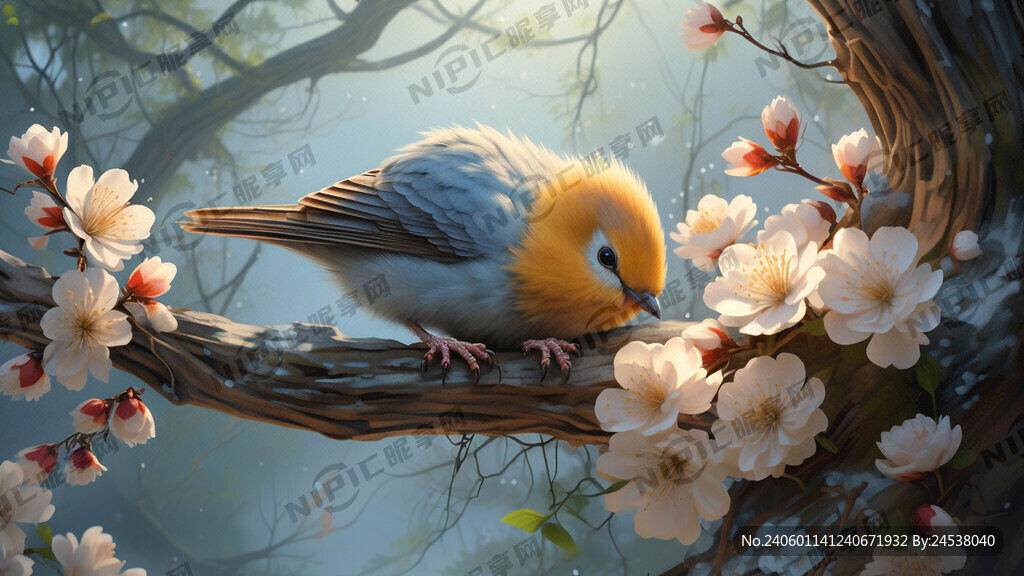 春眠不觉晓 花落知多少。