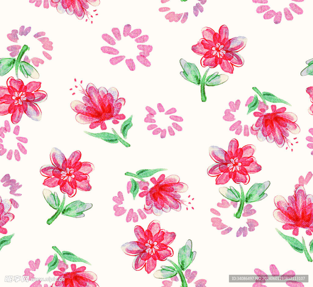 小碎花 
