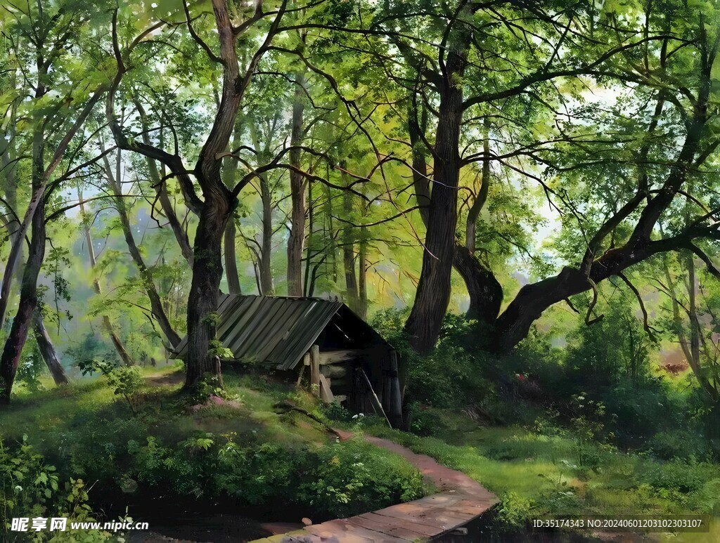 风景油画