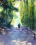 水彩风景画