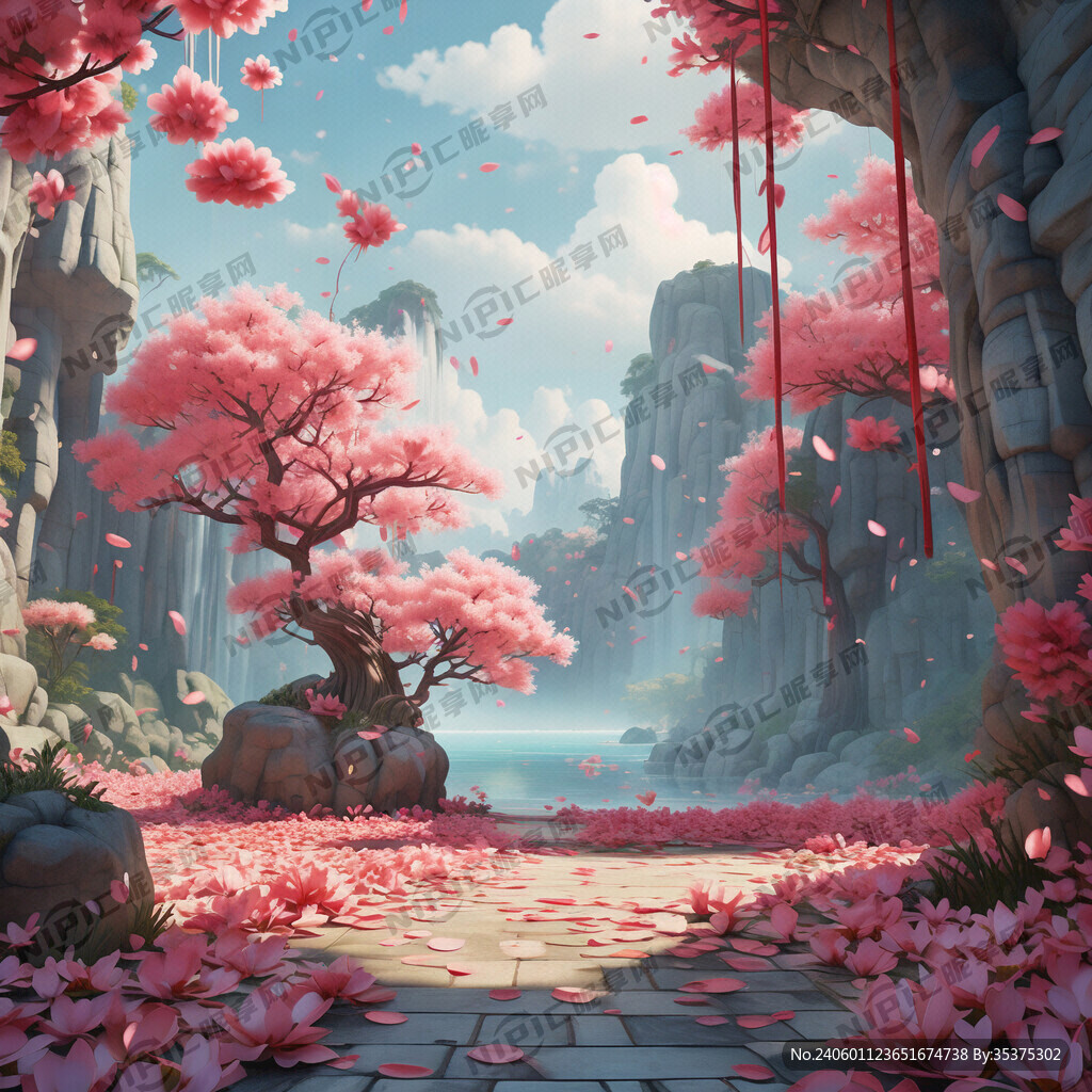 游戏梦幻唯美新中式风景 超高清