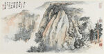 张大千山水画