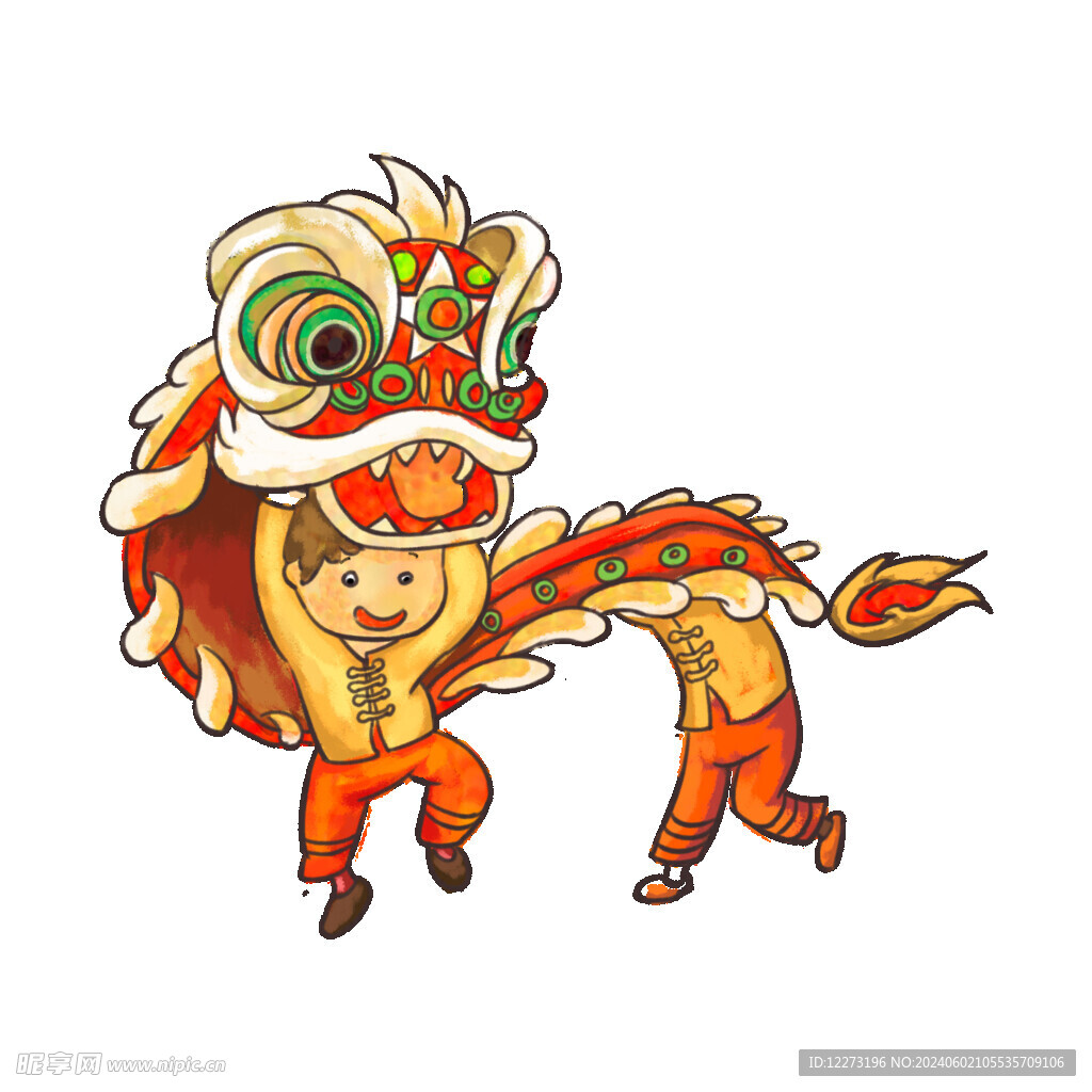 舞狮素材           