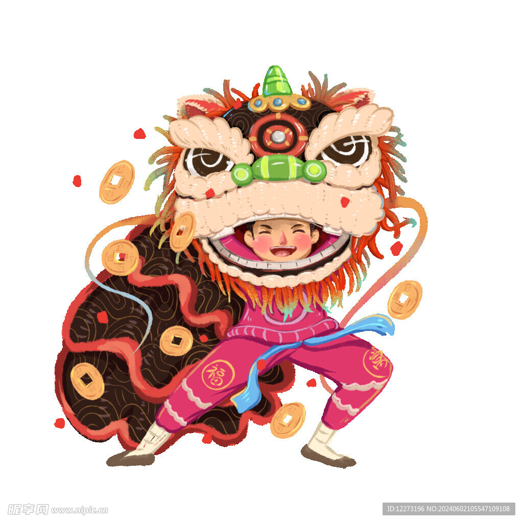 舞狮素材           
