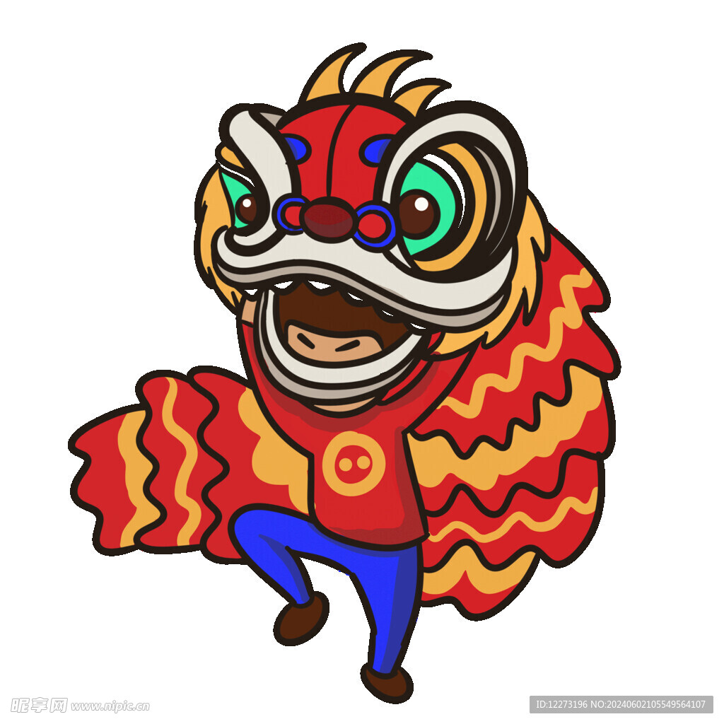 舞狮素材           