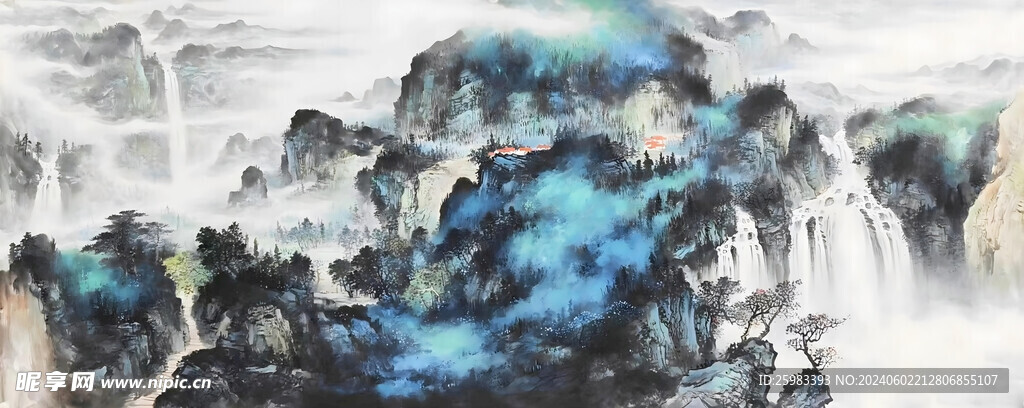山水画