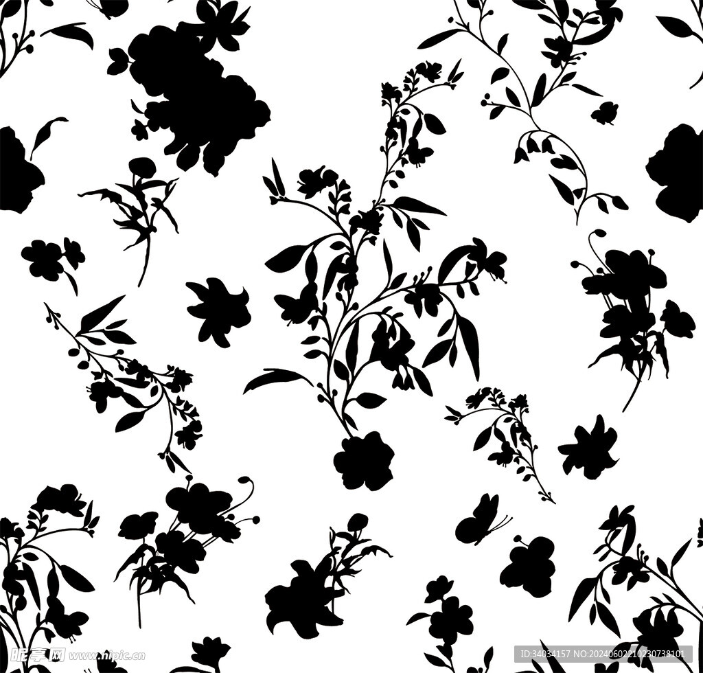 色块花