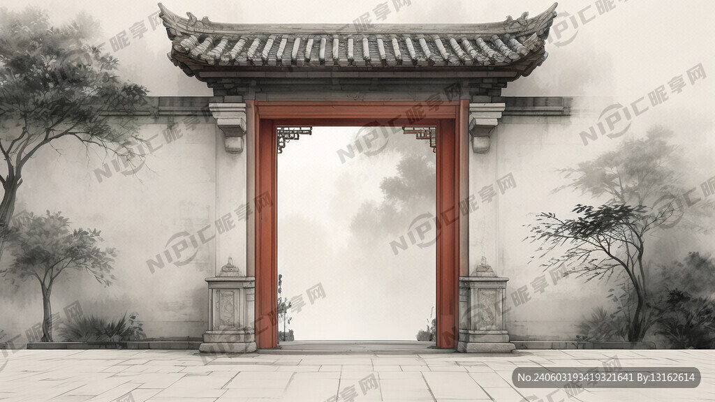 门头 石库门 青砖白瓦