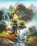 山水画