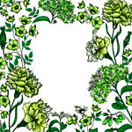 化妆品 包装 花纹