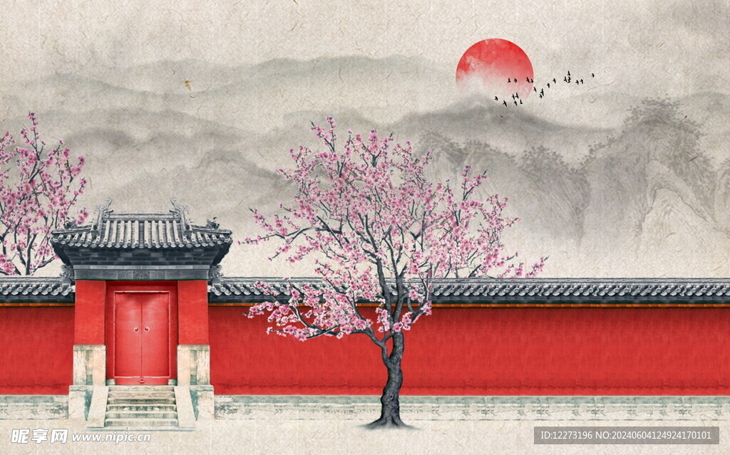 背景墙装饰画         
