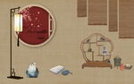 背景墙装饰画         