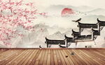 背景墙装饰画         