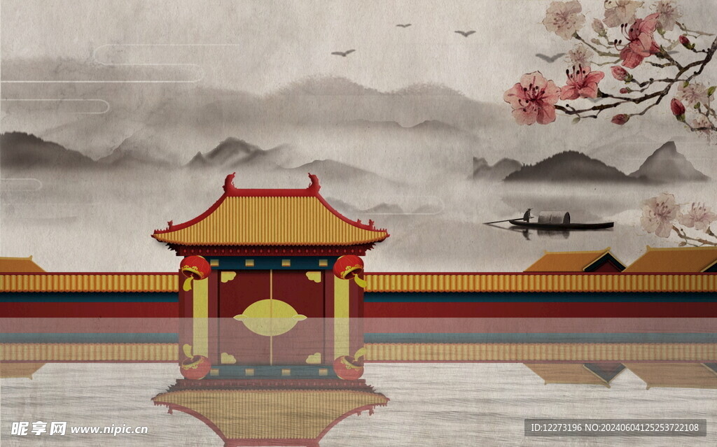 背景墙装饰画         