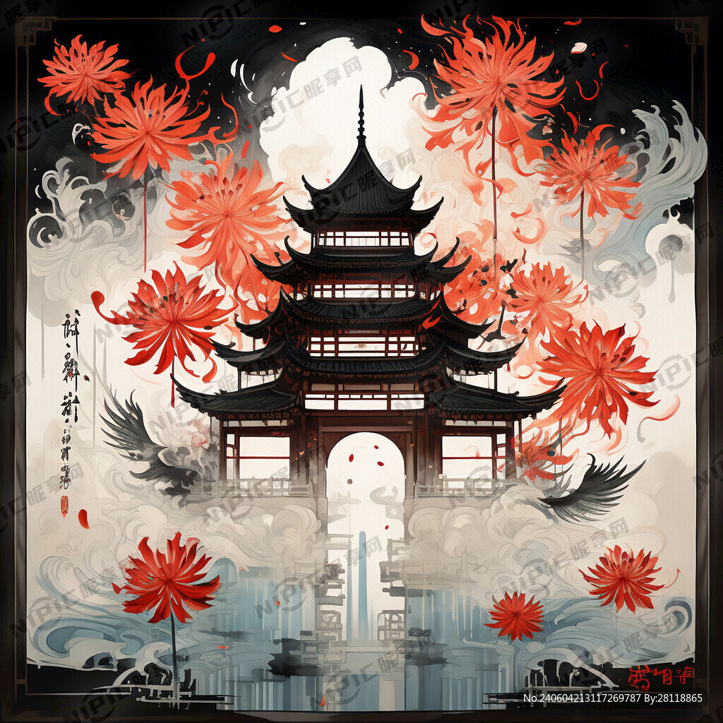 花火草堂 四个字体设计