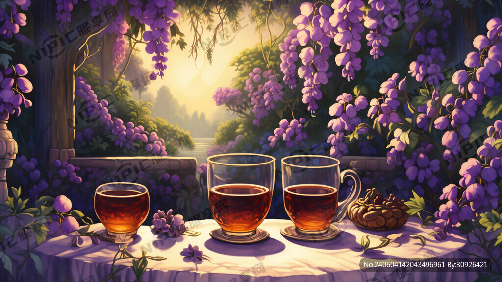海报标题 有茶 有酒 有故事